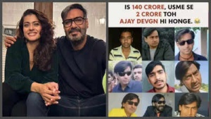 Kajol's Hilarious Take on Ajay Devgn Look-Alike Meme Goes Viral: 'Singham Will Flip!'