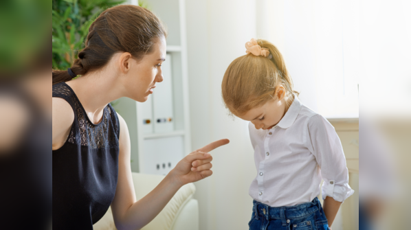 A child struggling to focus.
