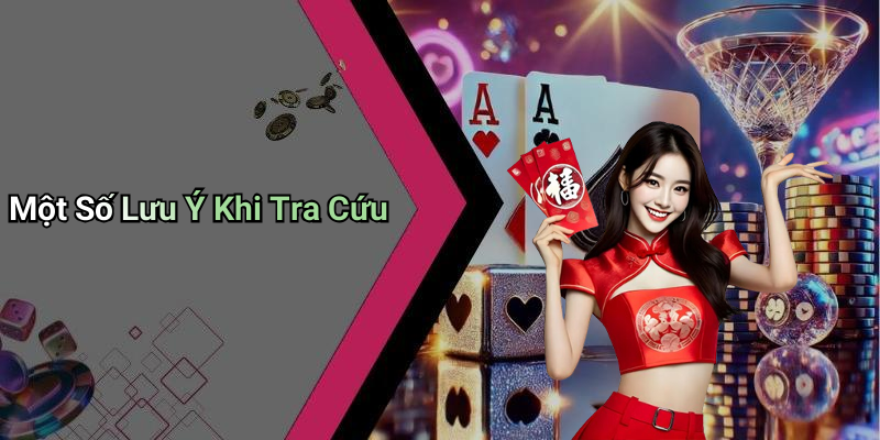 Một Số Lưu Ý Khi Tra Cứu